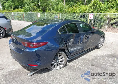 2021 Mazda Mazda3 Preferred из США, поврежденный, VIN 3MZBPACL8MM254183